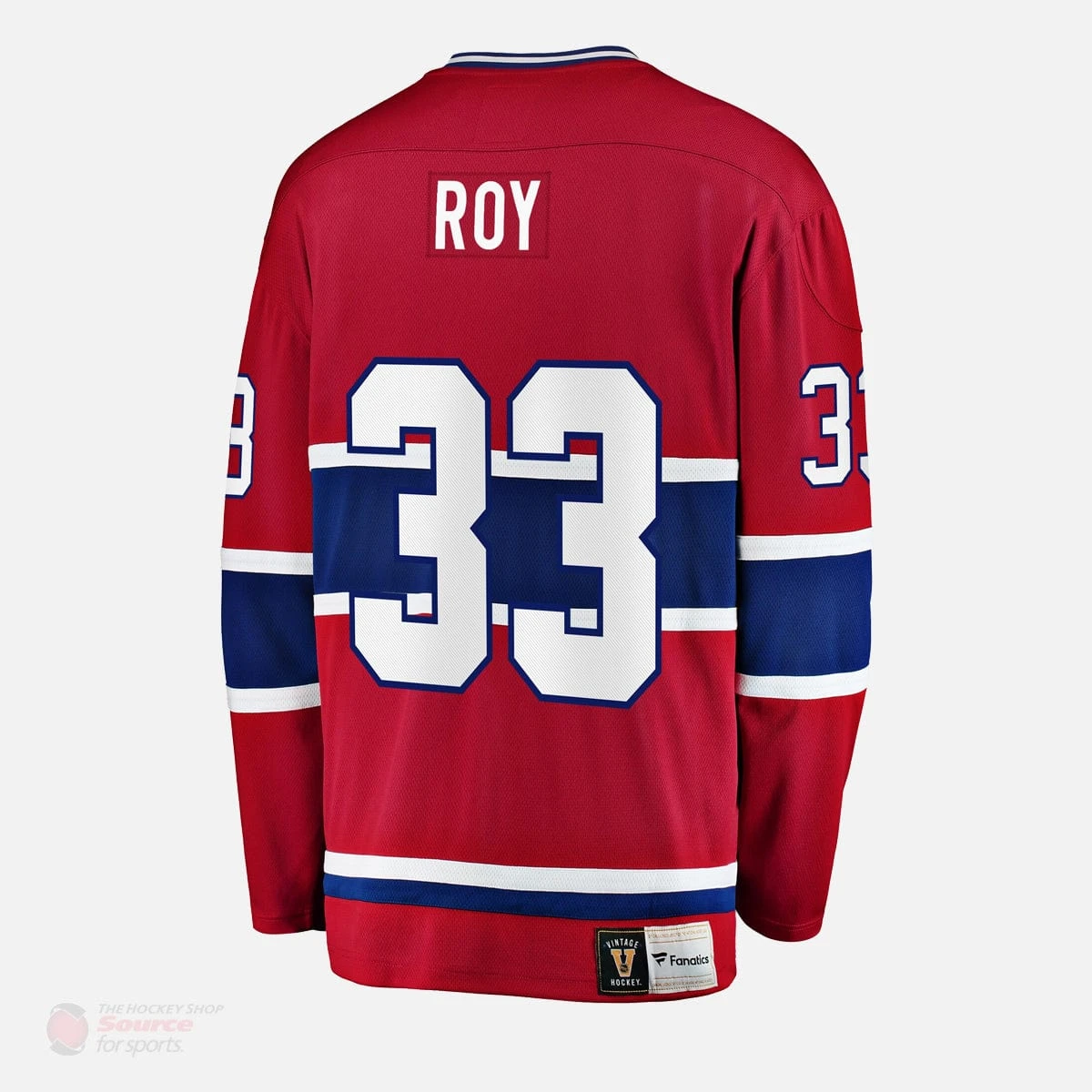 Montreal Canadiens Fanatics Breakaway Retired Senior Jersey - Patrick Roy 5 Montreal Canadiens Fanatics Breakaway Retired Senior Jersey - Patrick Roy - Image 3