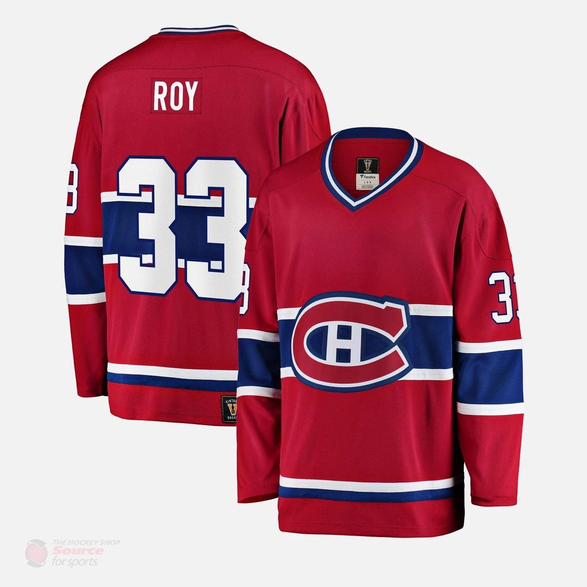 Montreal Canadiens Fanatics Breakaway Retired Senior Jersey - Patrick Roy 4 Montreal Canadiens Fanatics Breakaway Retired Senior Jersey - Patrick Roy - Image 2