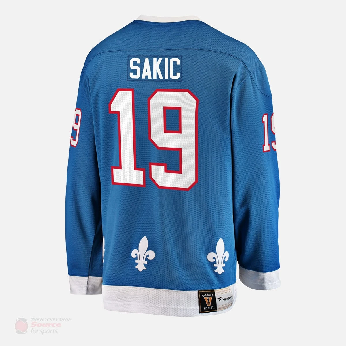 Quebec Nordiques Fanatics Breakaway Retired Senior Jersey - Joe Sakic 5 Quebec Nordiques Fanatics Breakaway Retired Senior Jersey - Joe Sakic - Image 3