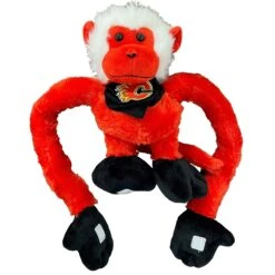 Forever Collectibles NHL Slider Monkey - Calgary Flames -Baue Hockey Shop forever collectibles toys games forever collectibles nhl slider monkey calgary flames calgary flames 30501416435778