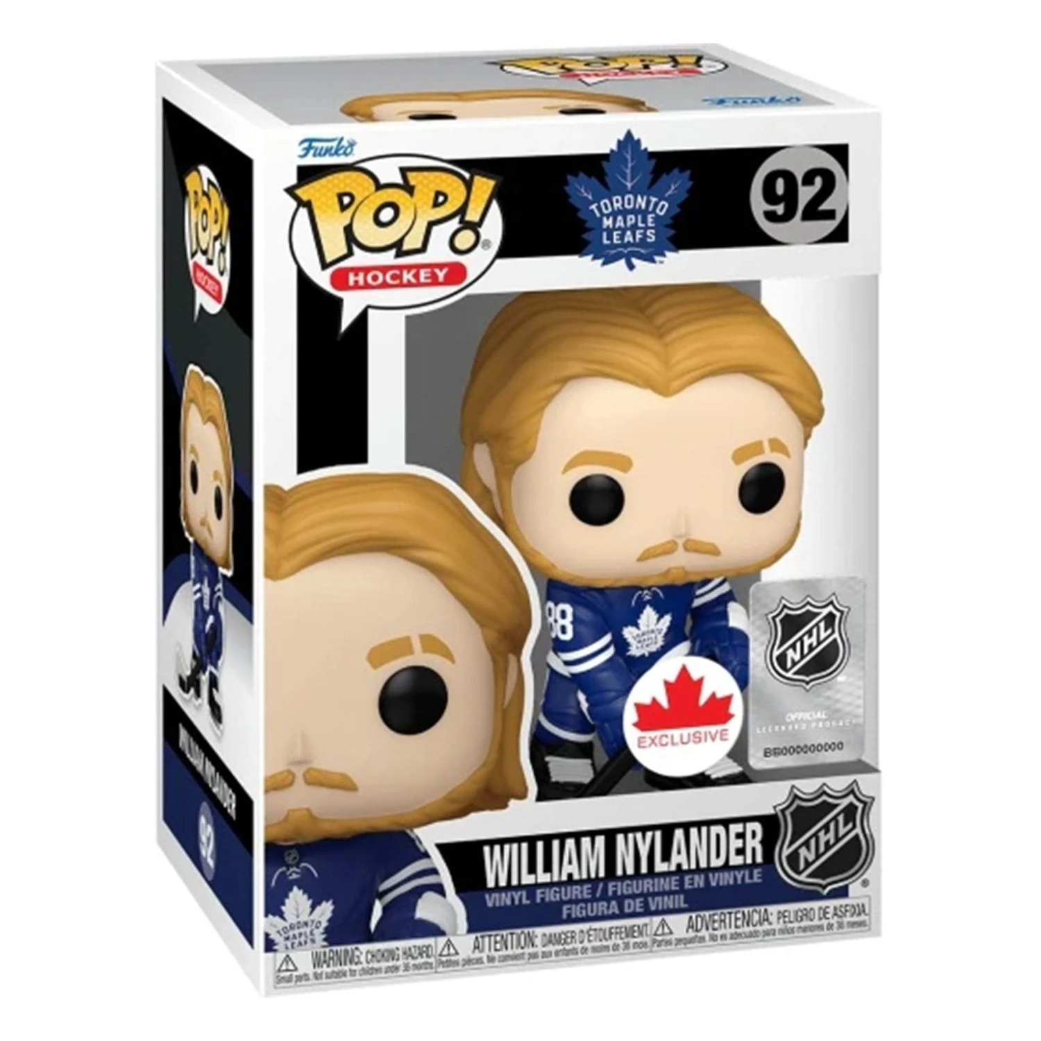 Funko Pop NHL Toronto Maple Leafs - William Nylander 4 Funko Pop NHL Toronto Maple Leafs - William Nylander - Image 2