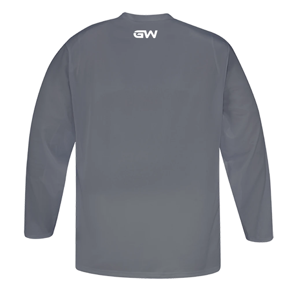 GameWear GW5500 ProLite Series Senior Hockey Practice Jersey - Grey 4 GameWear GW5500 ProLite Series Senior Hockey Practice Jersey - Grey - Image 2