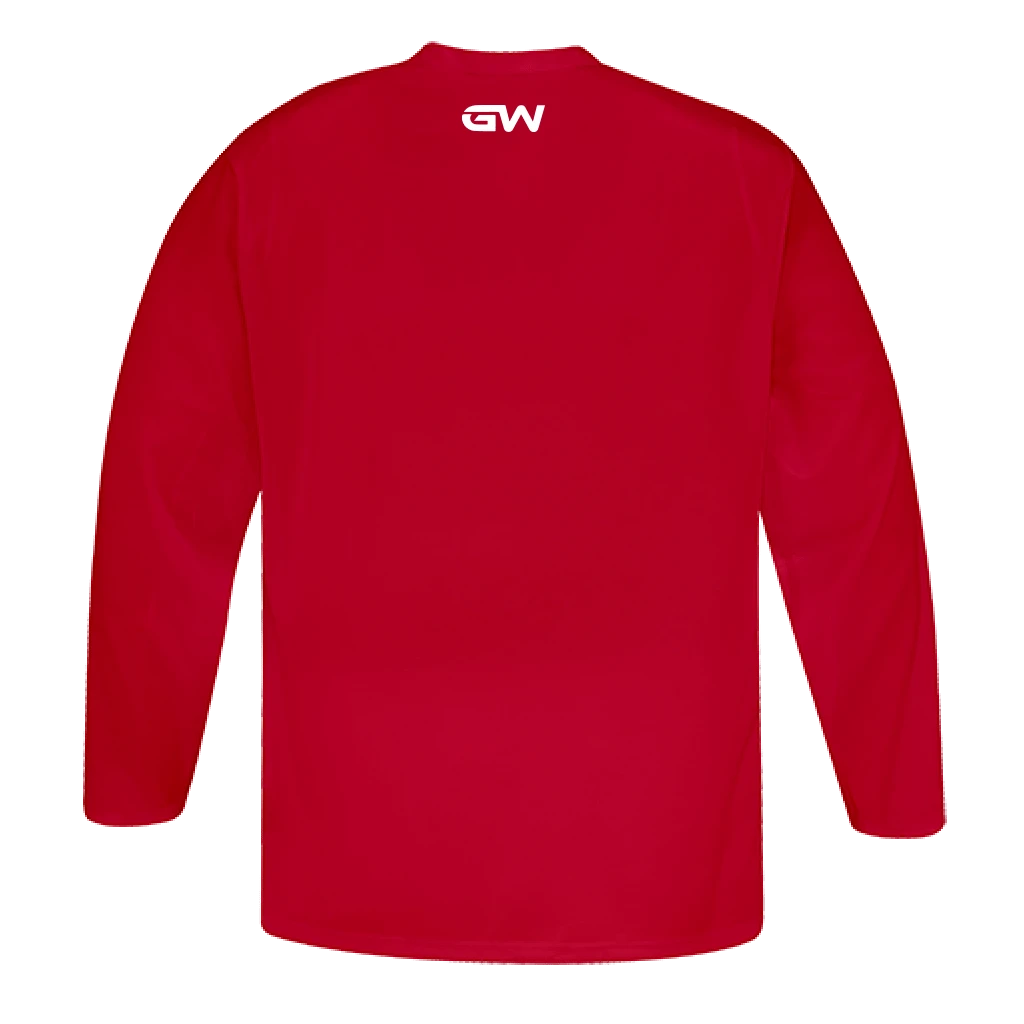 GameWear GW5500 ProLite Series Senior Hockey Practice Jersey - Red 4 GameWear GW5500 ProLite Series Senior Hockey Practice Jersey - Red - Image 2