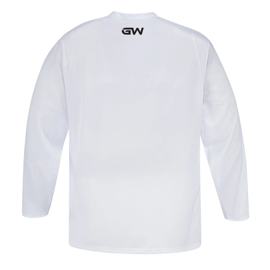 GameWear GW5500 ProLite Series Senior Hockey Practice Jersey - White 4 GameWear GW5500 ProLite Series Senior Hockey Practice Jersey - White - Image 2