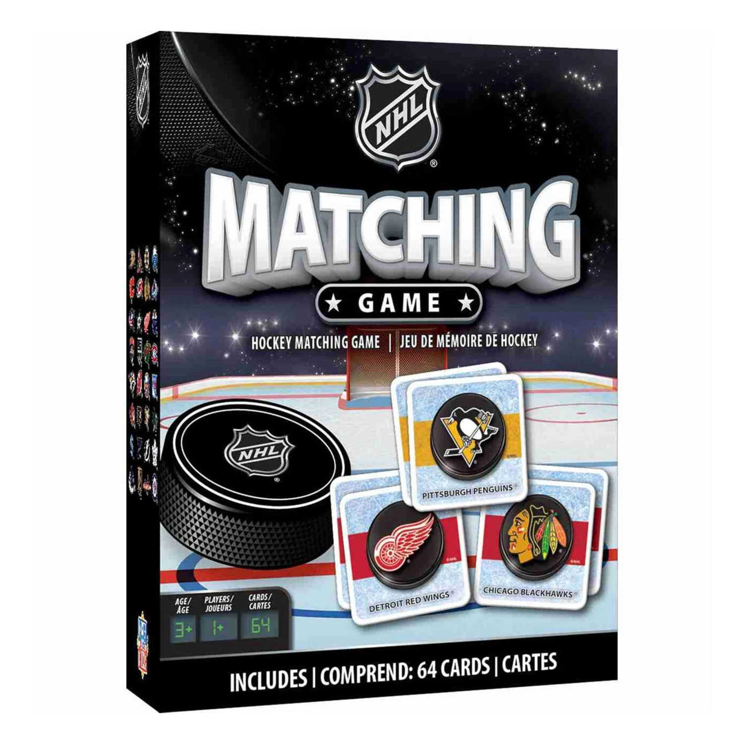 NHL Matching Game 3 NHL Matching Game