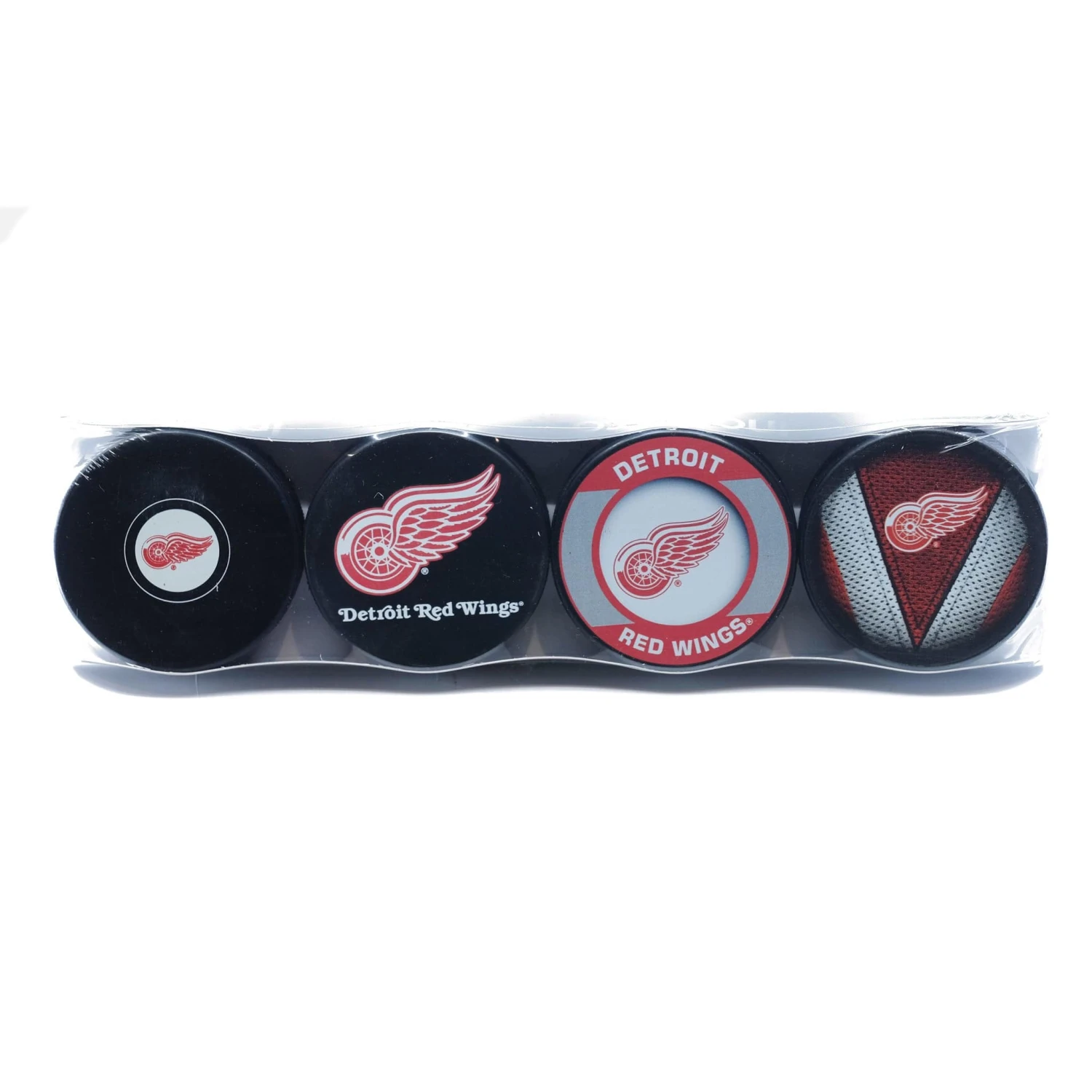 Detroit Red Wings Inglasco NHL Logo Hockey Puck (4 Pack) 3 Detroit Red Wings Inglasco NHL Logo Hockey Puck (4 Pack)