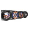 New York Islanders Inglasco NHL Logo Hockey Puck (4 Pack) 1 New York Islanders Inglasco NHL Logo Hockey Puck (4 Pack) -Baue Hockey Shop inglasco memorabilia new york islanders inglasco nhl logo hockey puck 4 pack black 29036799590466