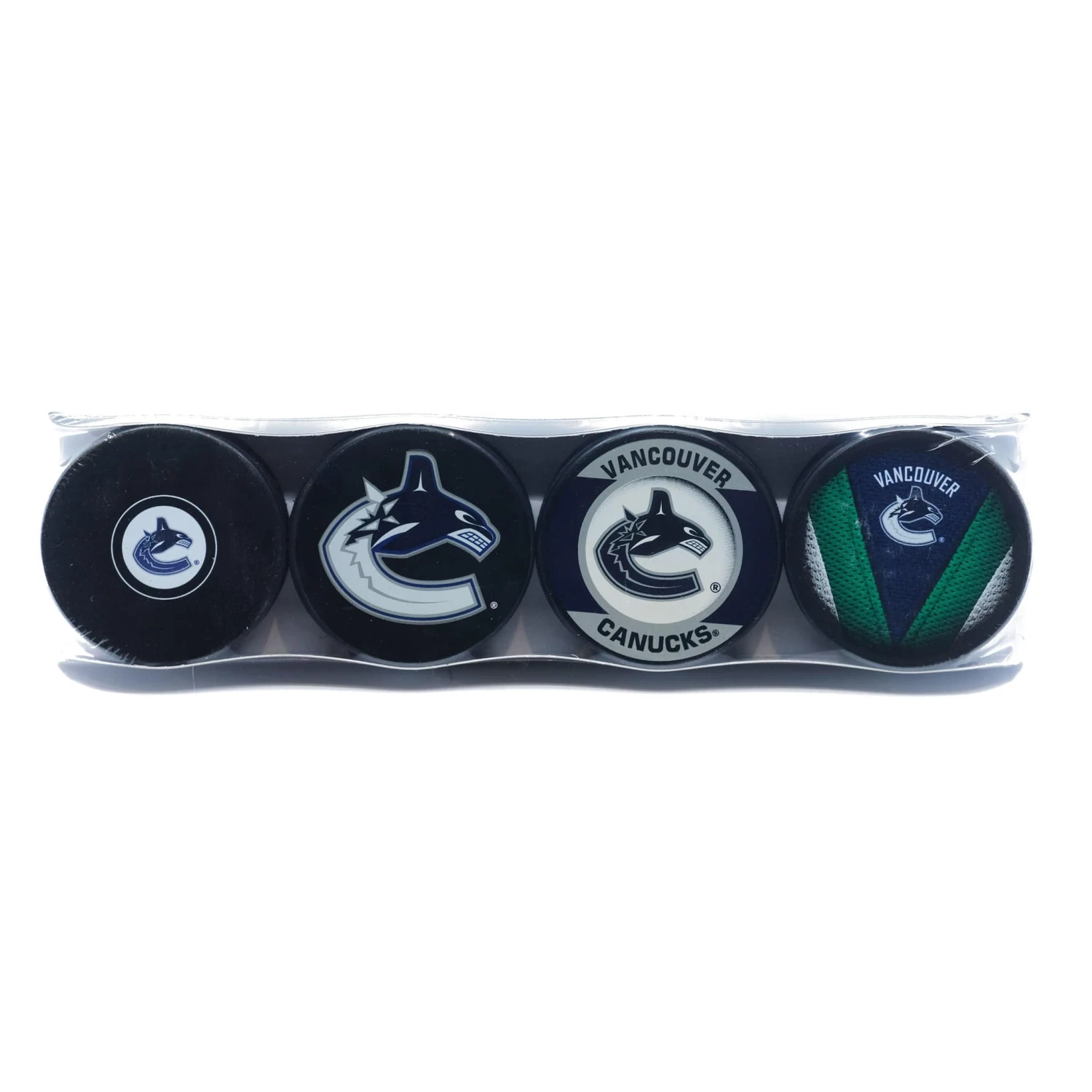 Vancouver Canucks Inglasco NHL Logo Hockey Puck (4 Pack) 3 Vancouver Canucks Inglasco NHL Logo Hockey Puck (4 Pack)