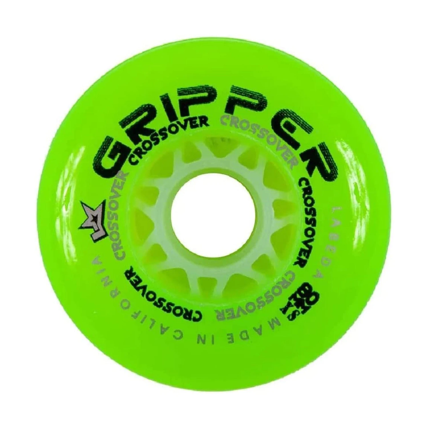 Labeda Gripper Roller Hockey Wheels - Green (74A) 3 Labeda Gripper Roller Hockey Wheels - Green (74A)