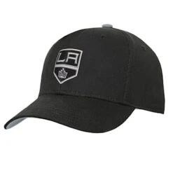 Los Angeles Kings - OuterStuff NHL Precurve YouthAdjustable Hat