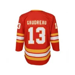 Calgary Flames Home Outer Stuff Premier Youth Jersey - Johnny Gaudreau -Baue Hockey Shop outer stuff nhl jerseys calgary flames home outer stuff premier youth jersey johnny gaudreau red 4 7 28909925400642