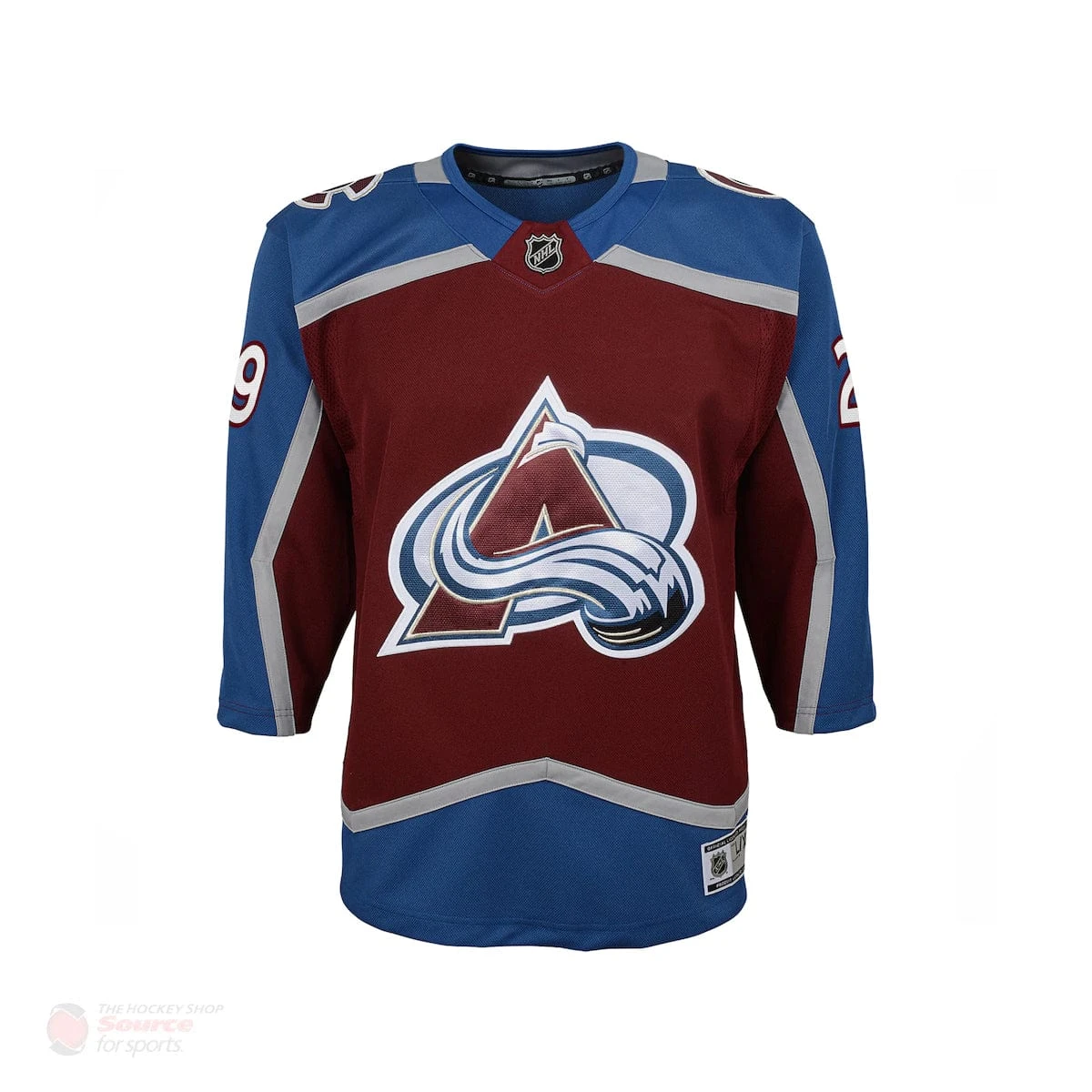 Colorado Avalanche Home Outer Stuff Premier Toddler Jersey - Nathan Mackinnon 4 Colorado Avalanche Home Outer Stuff Premier Toddler Jersey - Nathan Mackinnon - Image 2