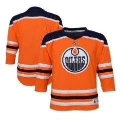 Edmonton Oilers Home Outer Stuff Replica Infant Jersey