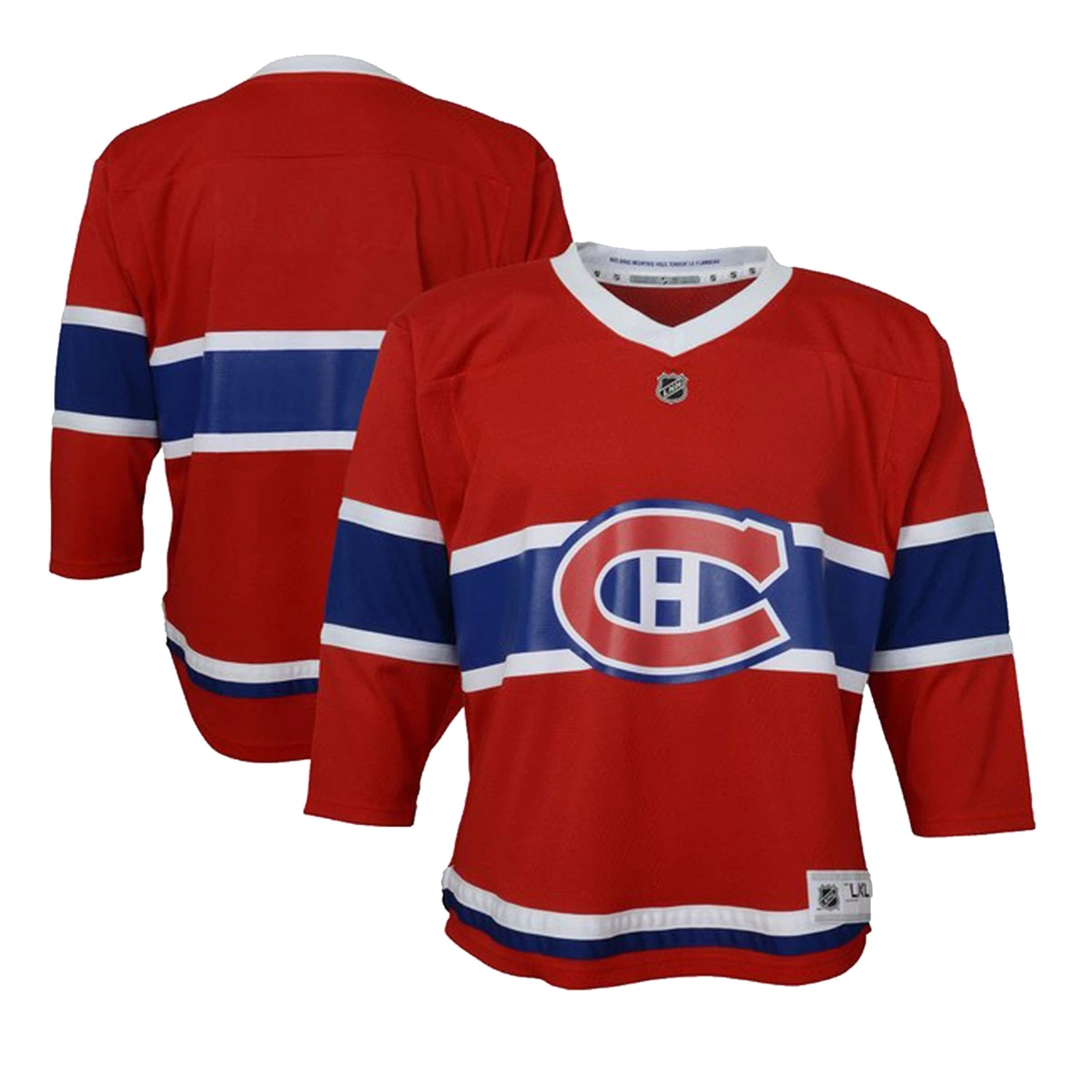 Montreal Canadiens Home Outer Stuff Replica Toddler Jersey 3 Montreal Canadiens Home Outer Stuff Replica Toddler Jersey