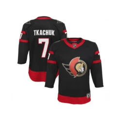 Ottawa Senators Home Outer Stuff Premier Junior Jersey - Brady Tkachuk