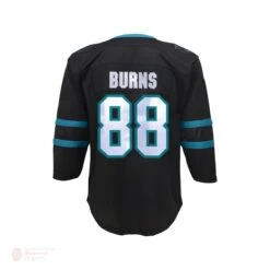 San Jose Sharks Alternate Outer Stuff Premier Junior Jersey - Brent Burns -Baue Hockey Shop outer stuff nhl jerseys san jose sharks alternate outer stuff premier junior jersey brent burns 28910255603778