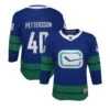 Vancouver Canucks Alternate Outer Stuff Premier Junior Jersey - Elias Pettersson