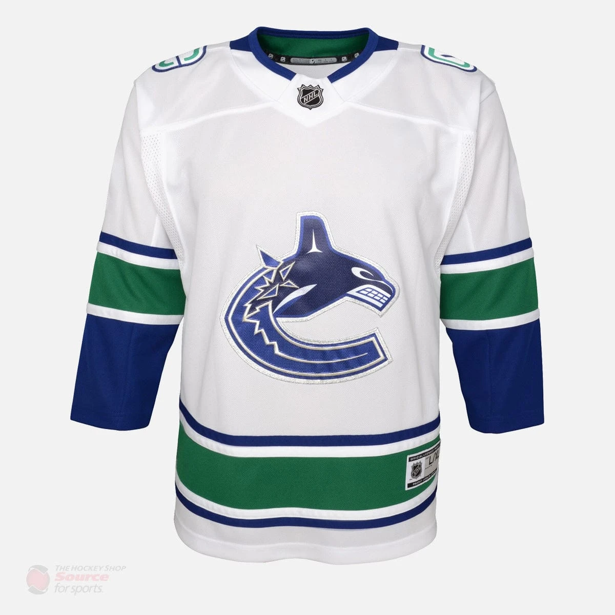 Vancouver Canucks Away Outer Stuff Premier Junior Jersey 4 Vancouver Canucks Away Outer Stuff Premier Junior Jersey - Image 2