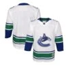 Vancouver Canucks Away Outer Stuff Premier Junior Jersey -Baue Hockey Shop outer stuff nhl jerseys vancouver canucks away outer stuff premier junior jersey white s m 28759147118658