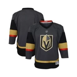 Vegas Golden Knights Home Outer Stuff Replica Youth Jersey
