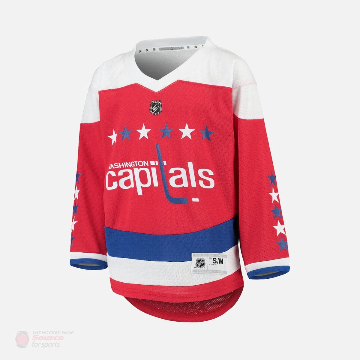 Washington Capitals Alternate Outer Stuff Replica Junior Jersey 4 Washington Capitals Alternate Outer Stuff Replica Junior Jersey - Image 2