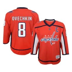 Washington Capitals Home Outer Stuff Replica Junior Jersey - Alexander Ovechkin