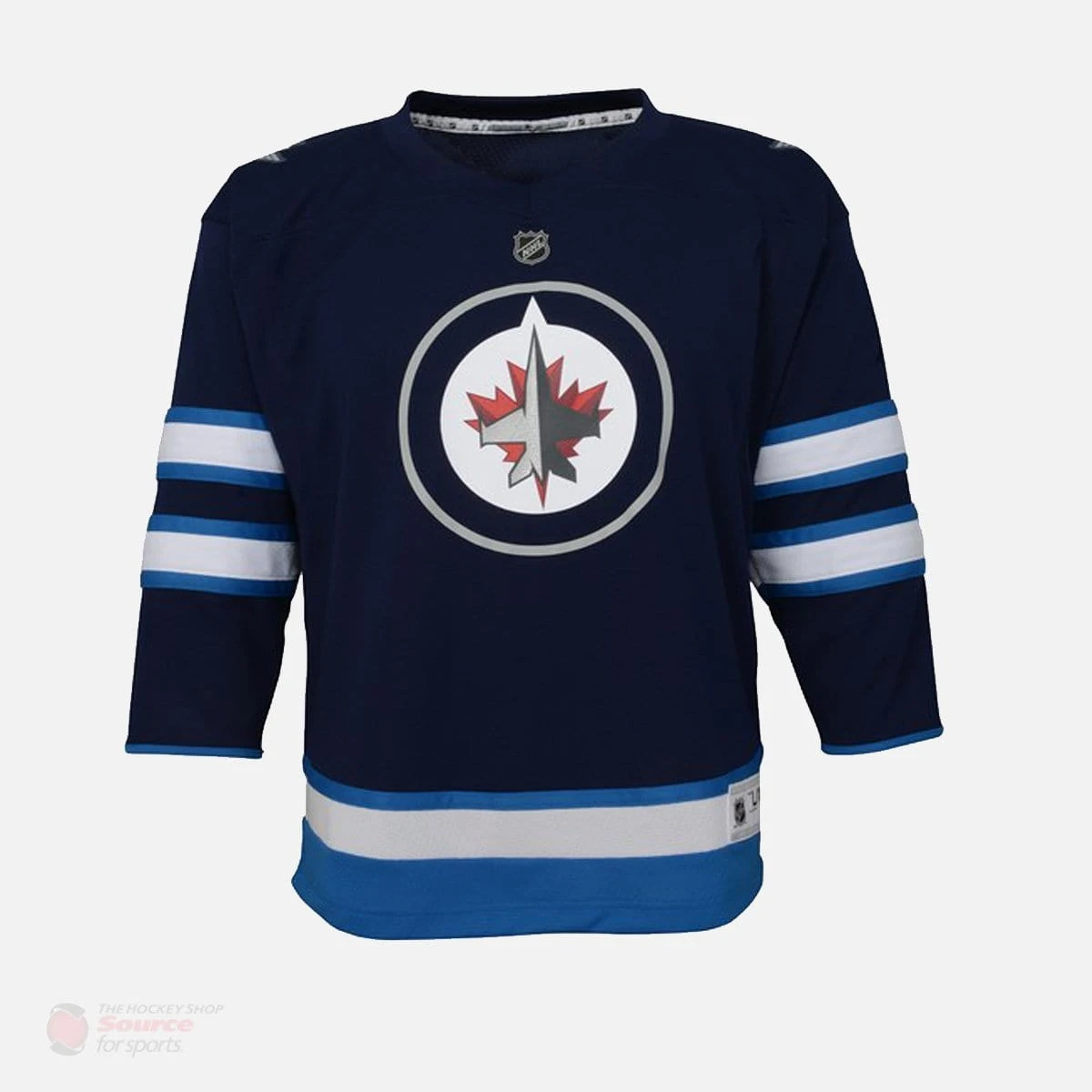 Winnipeg Jets Home Outer Stuff Replica Junior Jersey 4 Winnipeg Jets Home Outer Stuff Replica Junior Jersey - Image 2