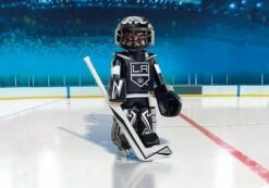 Playmobil NHL Hockey Goalie - Los Angeles -Baue Hockey Shop playmobile toys games playmobil nhl hockey goalie los angeles kings 30423285563458