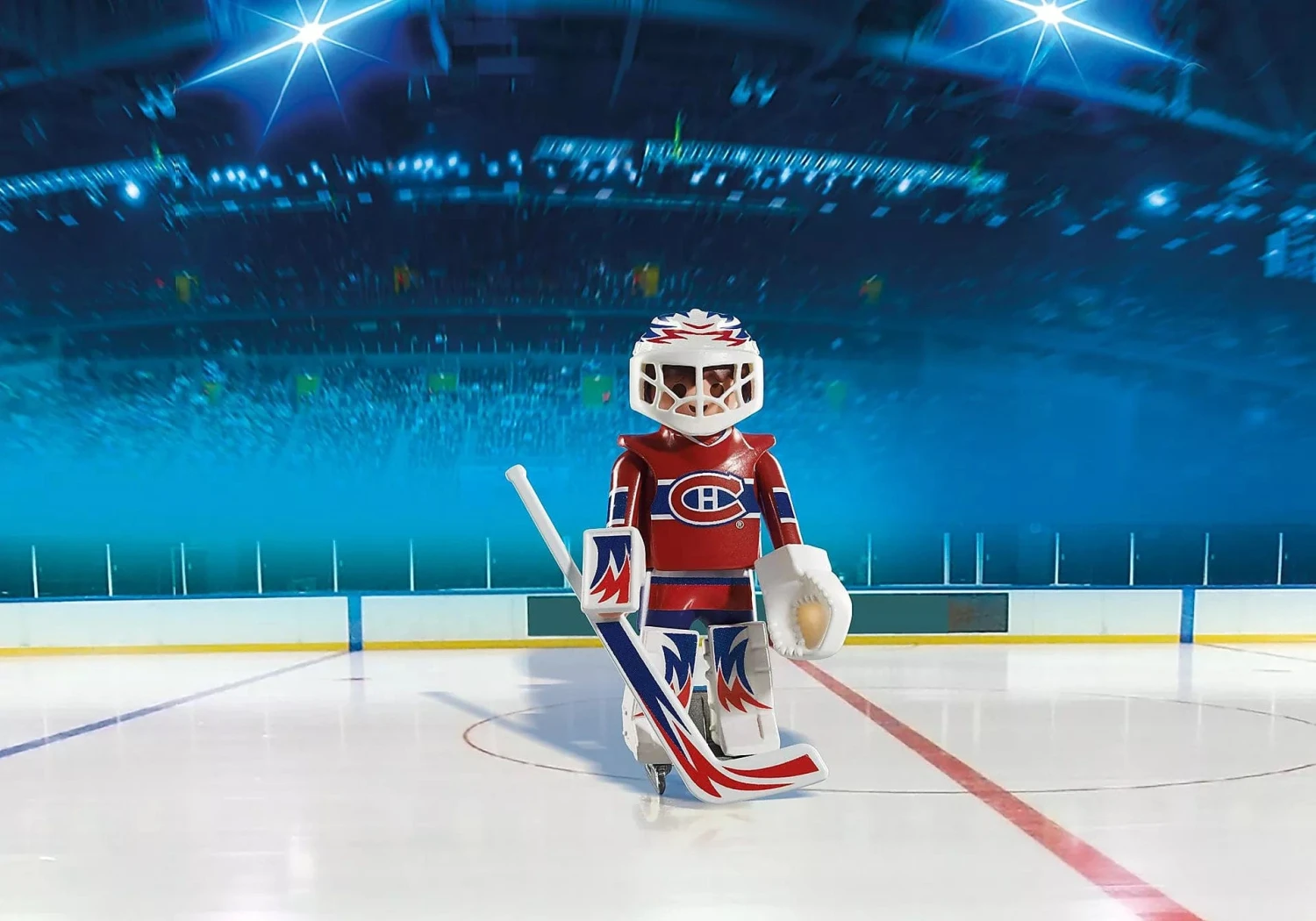 Playmobil NHL Hockey Goalie - Montreal Canadiens 4 Playmobil NHL Hockey Goalie - Montreal Canadiens - Image 2