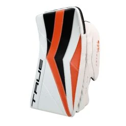 TRUE Catalyst PX3 Senior Goalie Blocker - Domestic -Baue Hockey Shop true blockers true catalyst px3 senior goalie blocker domestic white black orange regular 30010280181826