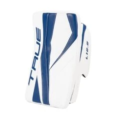 TRUE L12.2 Senior Goalie Blocker - Stock -Baue Hockey Shop true blockers true l12 2 senior goalie blocker stock white navy regular 29367478321218