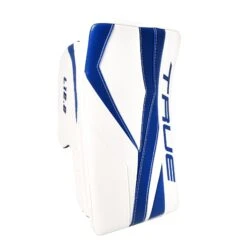 TRUE L12.2 Senior Goalie Blocker - Stock -Baue Hockey Shop true blockers true l12 2 senior goalie blocker stock white royal full right 30129579458626