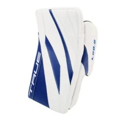 TRUE L20.2 Senior Goalie Blocker - Domestic -Baue Hockey Shop true blockers true l20 2 senior goalie blocker domestic white blue regular 29983249563714
