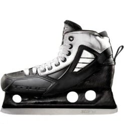 TRUE One-Piece Custom Senior Goalie Skates -Baue Hockey Shop true goalie skates true one piece custom senior goalie skates silver 28743952531522