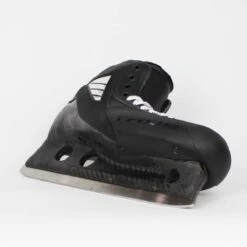 TRUE Senior One Piece Goalie Skates - Pro Stock - Metatarsal Guard Tongue - Size 10 -Baue Hockey Shop true goalie skates true senior one piece goalie skates pro stock metatarsal guard tongue size 10 10 15186395660354