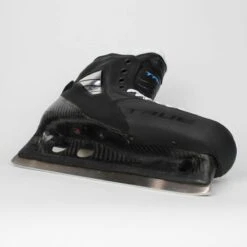 TRUE Senior One Piece Goalie Skates - Pro Stock - White Felt Tongue - Size 12 -Baue Hockey Shop true goalie skates true senior one piece goalie skates pro stock white felt tongue size 12 12 15186398445634