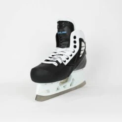 TRUE Senior Two Piece Goalie Skates - Pro Stock - White Side - Size 7 -Baue Hockey Shop true goalie skates true senior two piece goalie skates pro stock white side size 7 7 15186435473474