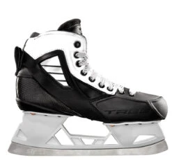 TRUE Two-Piece Custom Junior Goalie Skates -Baue Hockey Shop true goalie skates true two piece custom junior goalie skates white 28743953121346