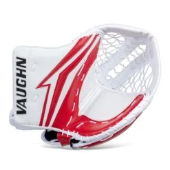 Vaughn Velocity V9 XP Pro Senior Goalie Catcher -Baue Hockey Shop vaughn catchers vaughn velocity v9 xp pro senior goalie catcher white red regular 28743624065090