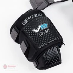 Vaughn Velocity V9 Intermediate Goalie Knee Pads -Baue Hockey Shop vaughn knee pads vaughn velocity v9 intermediate goalie knee pads black int 14427377565762