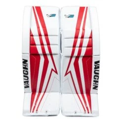 Vaughn Velocity V9 Pro Senior Goalie Leg Pads 31 Vaughn Velocity V9 Pro Senior Goalie Leg Pads -Baue Hockey Shop vaughn leg pads vaughn velocity v9 pro senior goalie leg pads white red 33 2 28744339128386