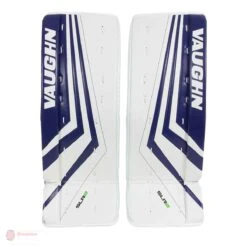 Vaughn Ventus SLR2 Youth Goalie Leg Pads -Baue Hockey Shop vaughn leg pads vaughn ventus slr2 youth goalie leg pads white blue 24 2 28744341323842