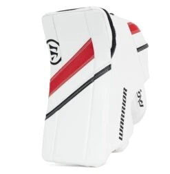 Warrior Ritual G4 Intermediate Goalie Blocker -Baue Hockey Shop warrior blockers warrior ritual g4 intermediate goalie blocker white black red regular 28741241143362