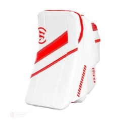 Warrior Ritual G4 Intermediate Goalie Blocker -Baue Hockey Shop warrior blockers warrior ritual g4 intermediate goalie blocker white red regular 28741241176130