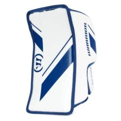 Warrior Ritual G4 Youth Goalie Blocker -Baue Hockey Shop warrior blockers warrior ritual g4 youth goalie blocker white blue regular 28743419232322