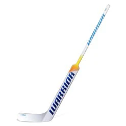 Warrior Ritual V1 SR Senior Goalie Stick -Baue Hockey Shop warrior goalie sticks warrior ritual v1 sr senior goalie stick silver white blue mid l 25 28796864200770