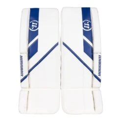 Warrior Ritual G5 Intermediate Goalie Leg Pads -Baue Hockey Shop warrior leg pads warrior ritual g5 intermediate goalie leg pads white royal 30 1 28766285463618