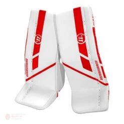 Warrior Ritual G5 Youth Goalie Leg Pads -Baue Hockey Shop warrior leg pads warrior ritual g5 youth goalie leg pads white red 19 5 28744344993858
