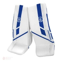 Warrior Ritual G5 Youth Goalie Leg Pads -Baue Hockey Shop warrior leg pads warrior ritual g5 youth goalie leg pads white royal 19 5 28744344961090