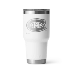 YETI Rambler 30oz Tumbler - Montreal Canadiens -Baue Hockey Shop yeti drinkware yeti rambler 30oz tumbler montreal canadiens white 30417853317186